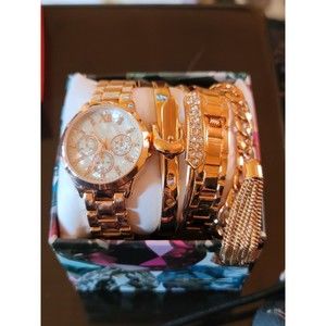 COTE D' AZUR Ladies Watch And Accessories Set